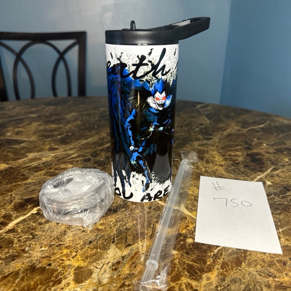 Death note tumbler 15 oz